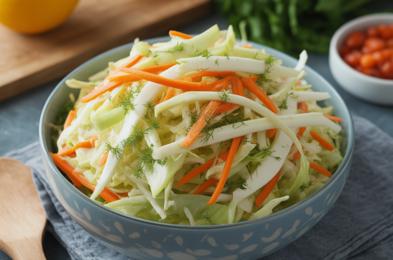 Quick & Simple Coleslaw Recipe You Can Make in Minutes