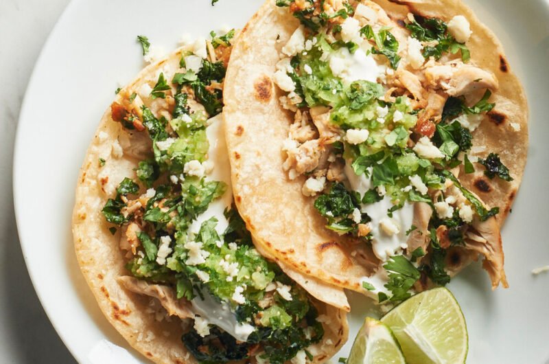 Mexican Street-Style Tacos with Homemade Tortillas