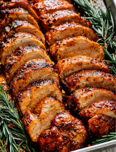 Oven-Baked Pork Tenderloin Recipe with Spices