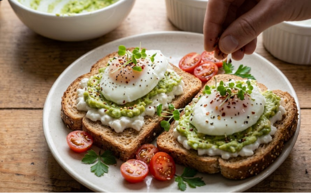 High Protein Avocado Toast High Protein Avocado Toast