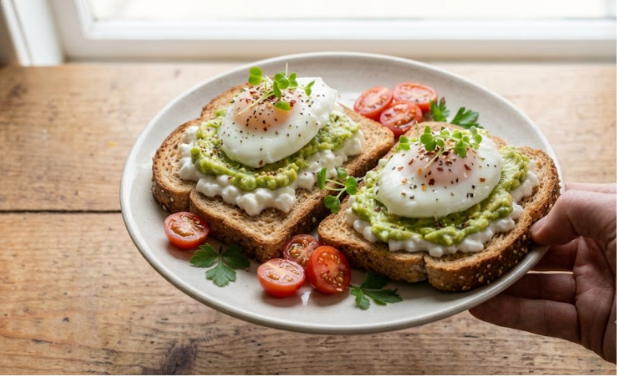 High Protein Avocado Toast High Protein Avocado Toast