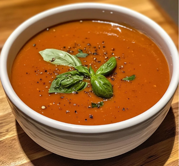 Fresh Roasted Tomato Basil Soup Recipe