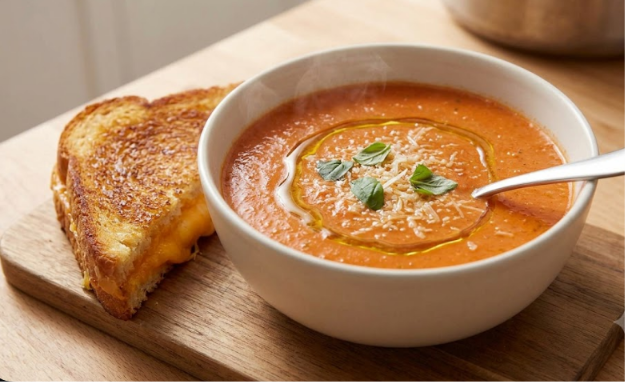 Fresh Roasted Tomato Basil Soup Recipe Fresh Roasted Tomato Basil Soup Recipe